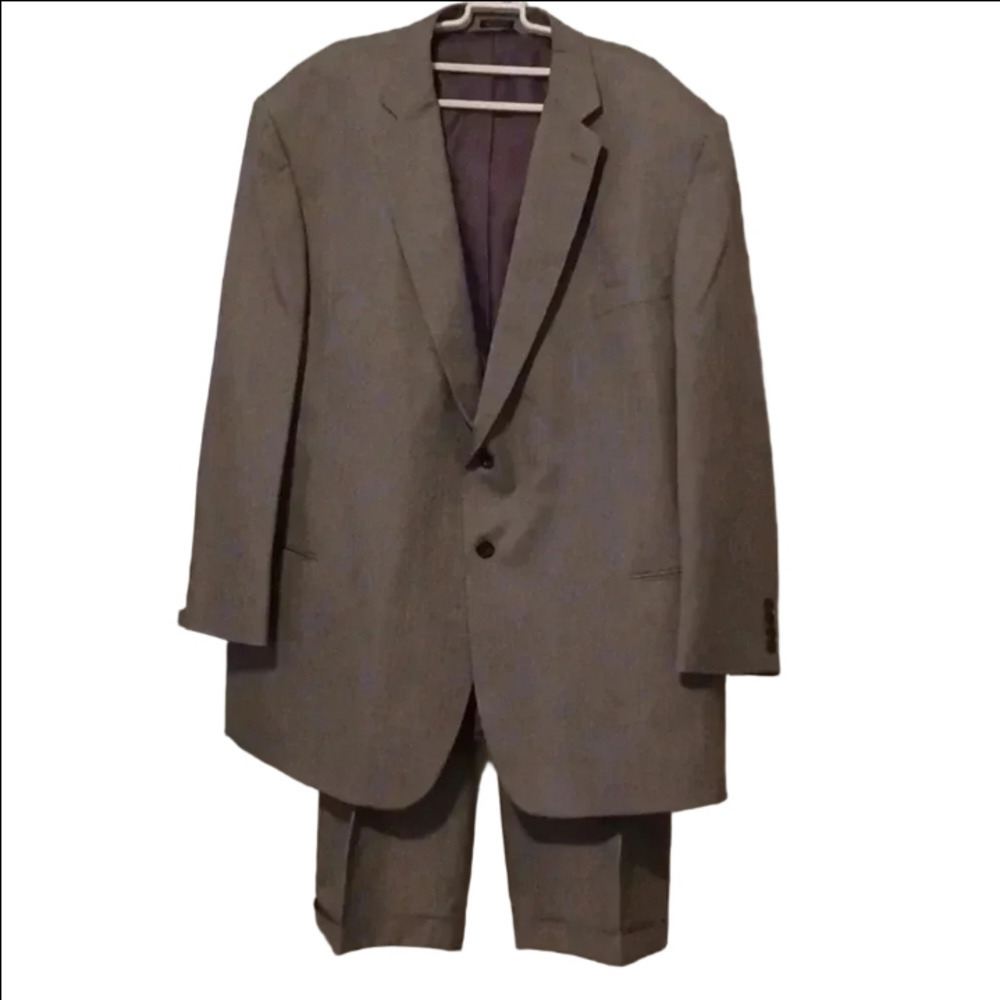 > Men's Saddlebred suit Size Jacket 56L  Pants 52W/32L Formal